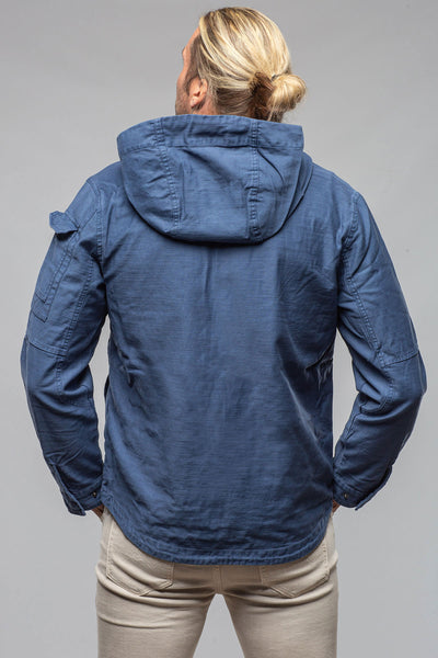 Taiwan Cargo Jacket In Indigo | Mens - Outerwear - Lightweight | Keeling