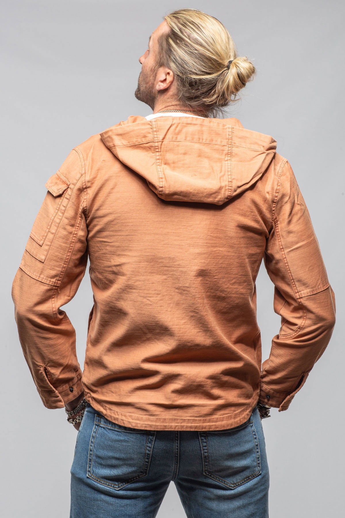 Taiwan Cargo Jacket In Marmalade | Mens - Outerwear - Lightweight | Keeling