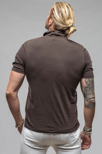 Tauranga  Polo In  Black Bean | Mens - Shirts - Polos | Keeling