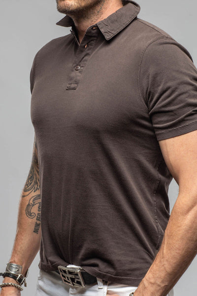 Tauranga  Polo In  Black Bean | Mens - Shirts - Polos | Keeling
