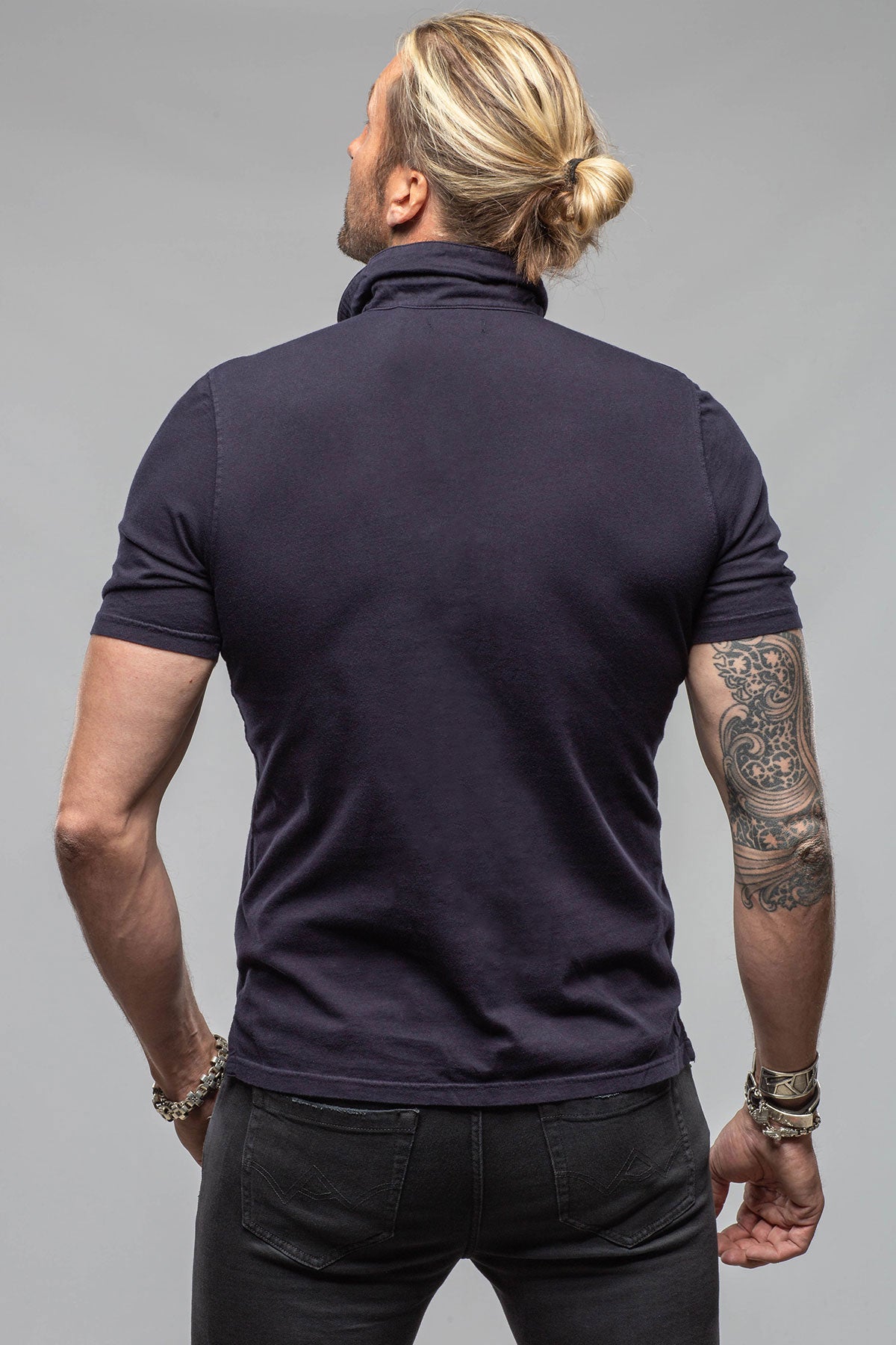 Tauranga  Polo In Dark Navy | Mens - Shirts - Polos | Keeling