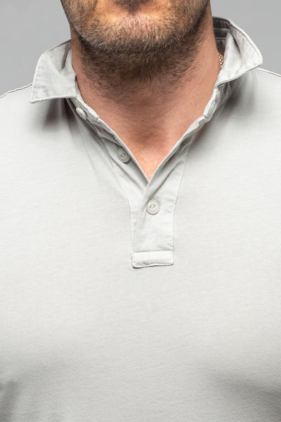 Tauranga Polo In Grey Violet | Mens - Shirts - Polos | Keeling