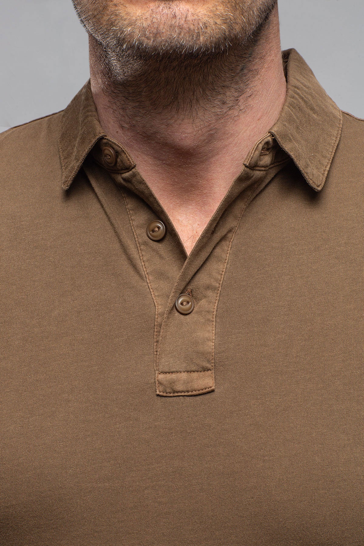 Tauranga Polo In Mocha | Mens - Shirts - Polos | Keeling