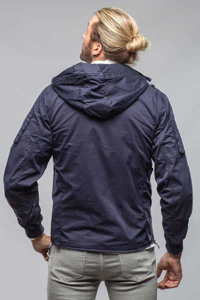 Keeling Tavalu Utility Jacket In Dark Navy Mens - Outerwear - Lightweight