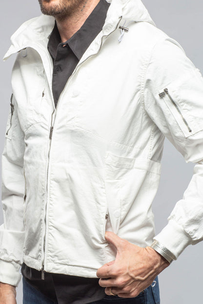 Keeling Tavalu Utility Jacket In White Mens - Outerwear - Lightweight