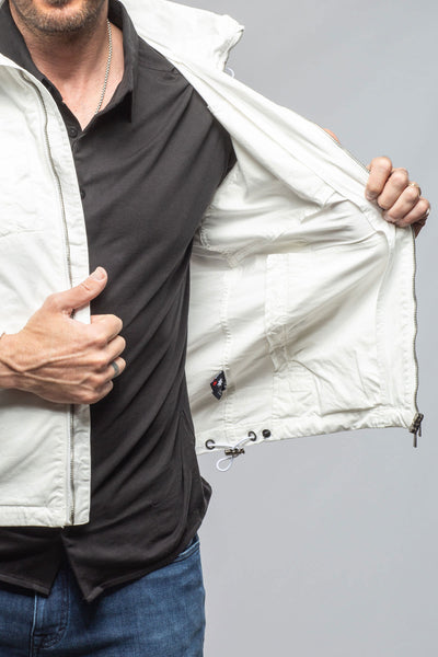 Keeling Tavalu Utility Jacket In White Mens - Outerwear - Lightweight