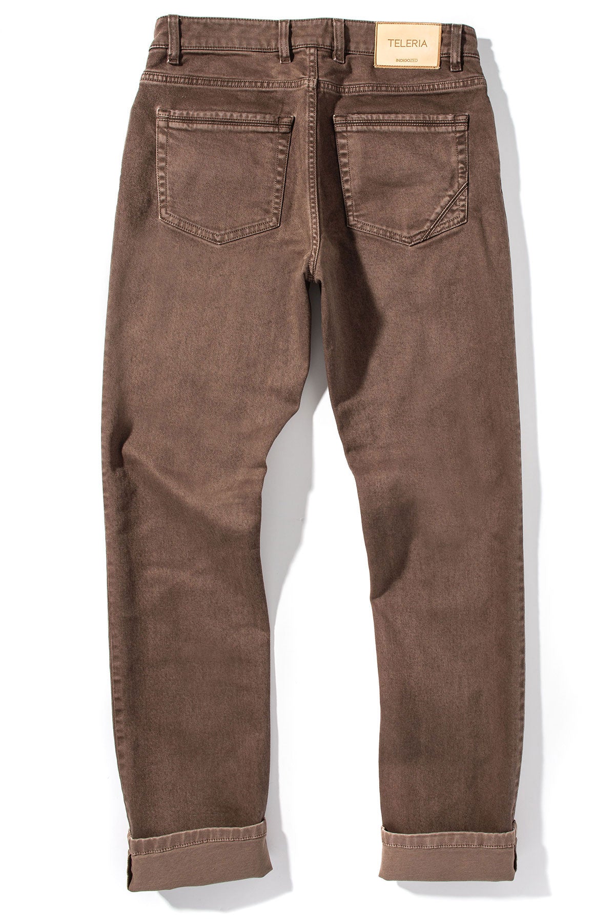 Jackson Slim Cotton Twill In Tortora | Mens - Pants - 5 Pocket | Teleria Zed