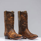 Ouray Camel Break Suede In Dark Camel | Mens - Cowboy Boots | Stallion Boots