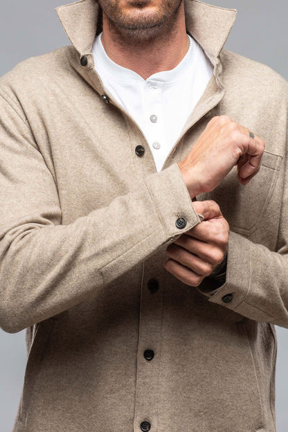 Sooter Cashmere Shirt in Natural