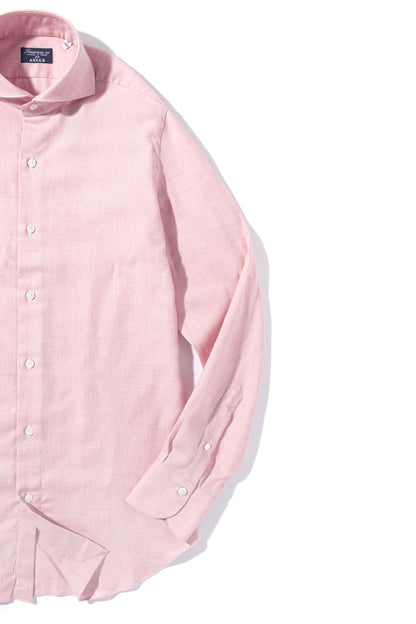 Hemme Cotton Shirt in Pink | Mens - Shirts - Dress | Finamore Napoli