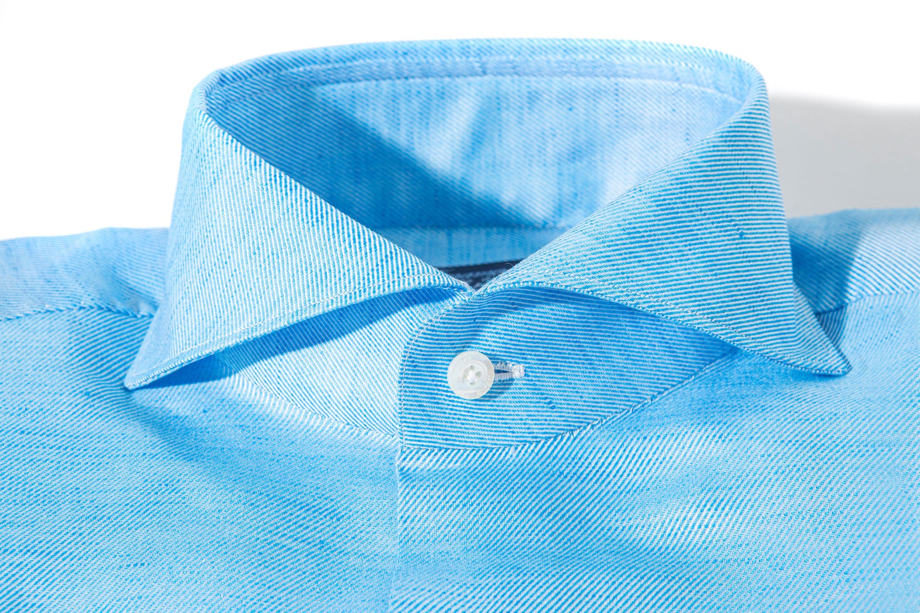 Astral Cotton Twill Shirt In Turquoise