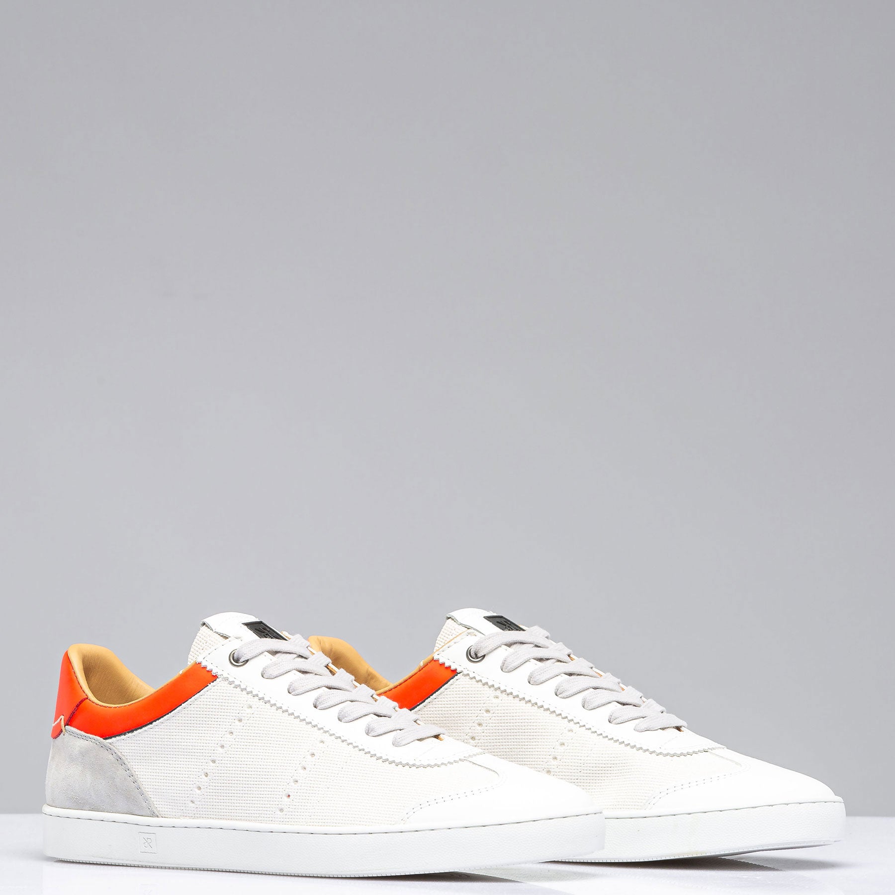 Dash Shoe In White/ Red | Mens - Shoes | Rubirosa