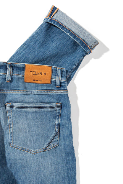 Idaho Denim in Mid Blue | Mens - Pants - 5 Pocket | Axel's Premium Denim