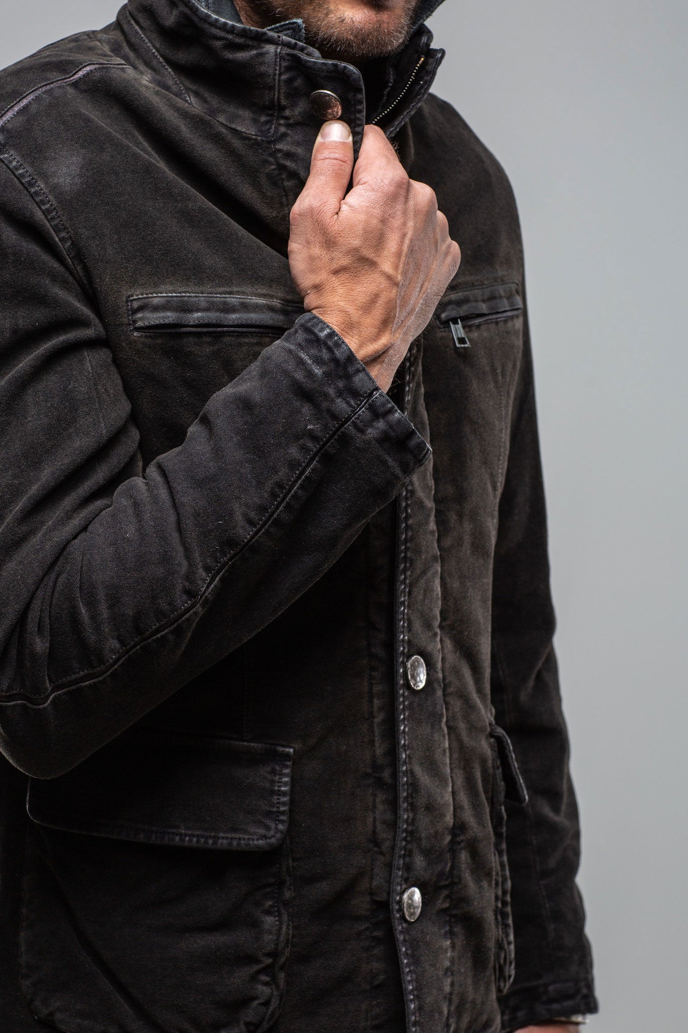 Richard Utility Moleskin Jacket | Mens - Outerwear - Cloth | Gimo's