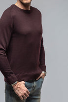 Fidelio Washed Cashmere Sweater | Mens - Sweaters | Massimo Alba