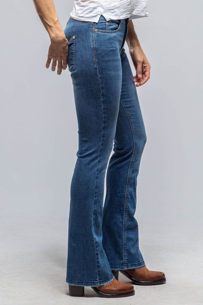 Mac Jeans MAC Boot Fringe Med Blue Ladies - Pants - Jeans