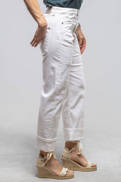 Mac Jeans | MAC Dream Baggy Straight In White | Ladies - Pants - Jeans 