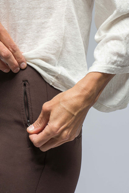 Mac Jeans MAC Dream Boot Luxury Zip in Espresso Ladies - Pants - Jeans