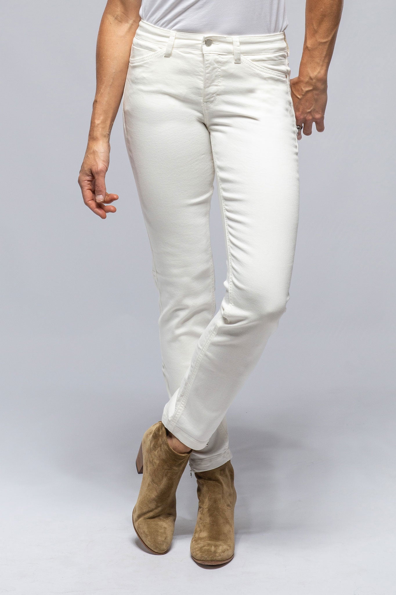 Mac Jeans MAC Dream Chic in Off White Ladies - Pants