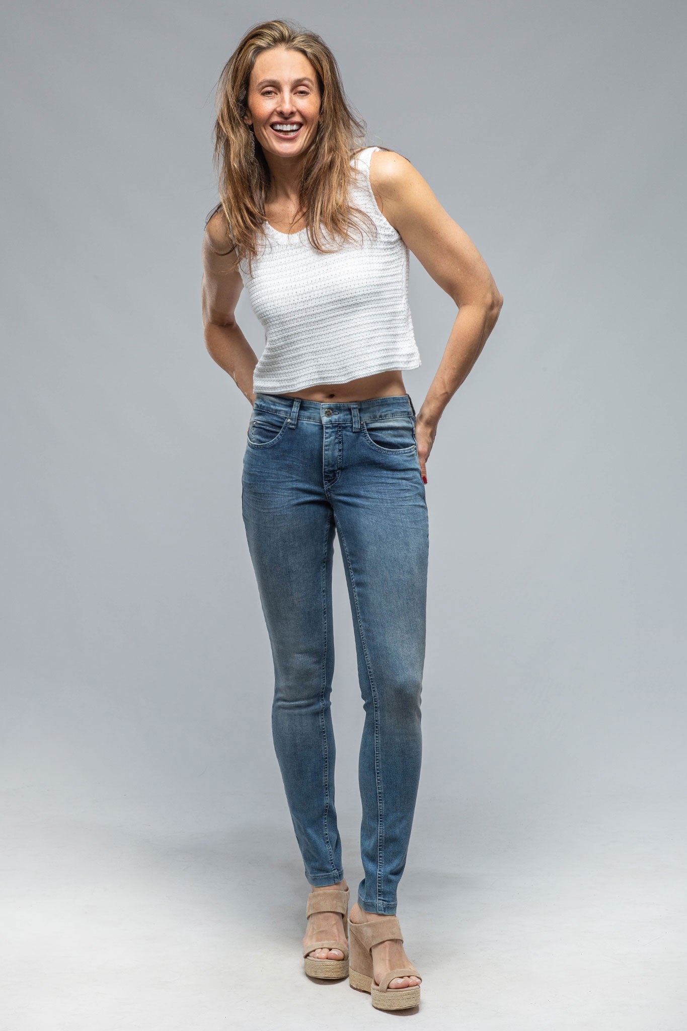 Mac Jeans MAC Dream Skinny Authentic In Summer Wash Ladies - Pants