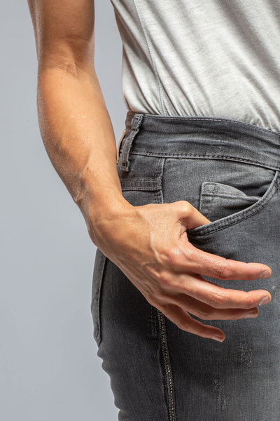 Mac Jeans MAC Dream Skinny with Crystal Galloon Anthra Ladies - Pants - Jeans