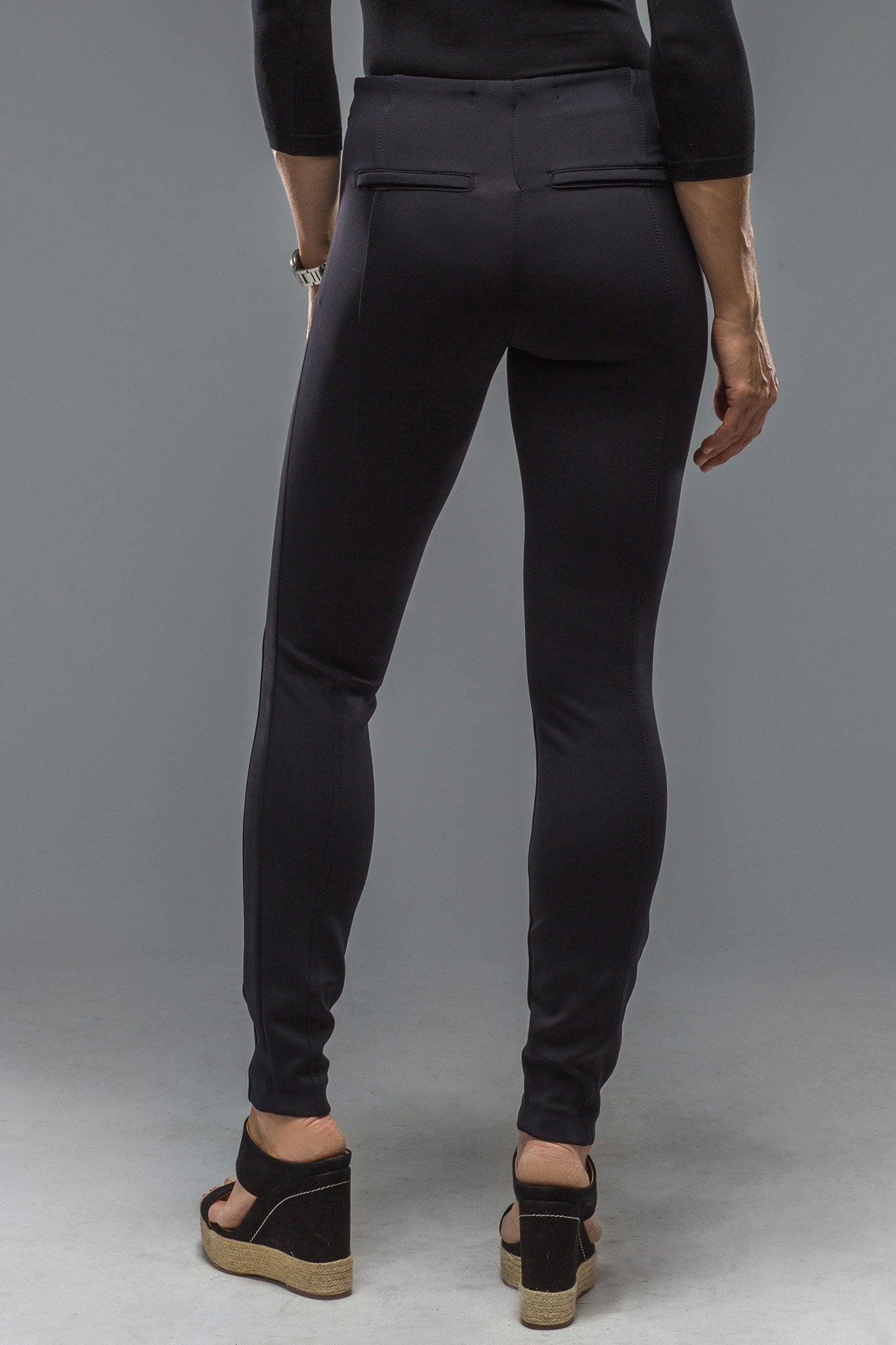 Mac Jeans MAC Luxury Dream Ankle In Black Ladies - Pants - Knit