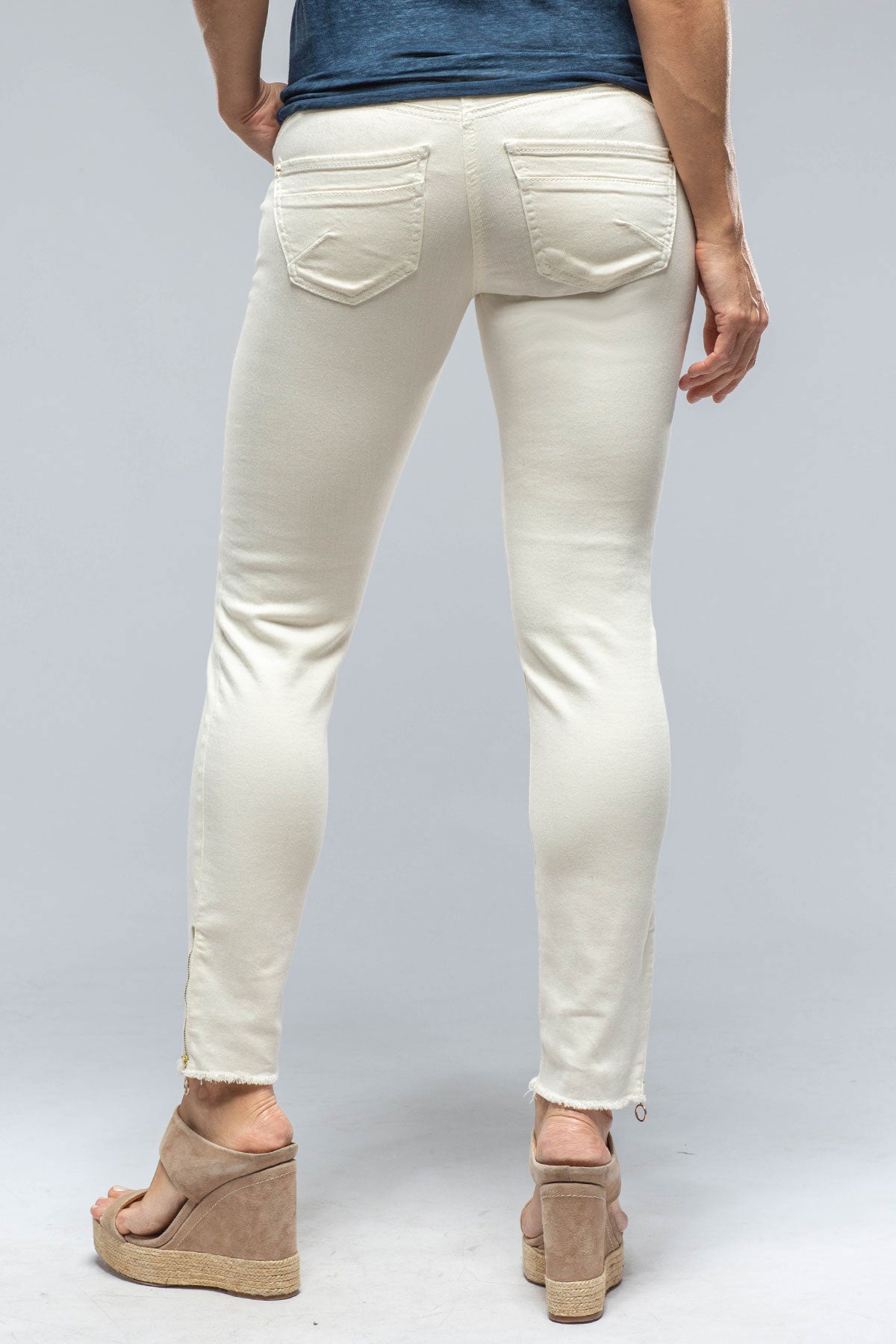 Mac Jeans MAC Rich Slim Chic In Antique White Ladies - Pants - Jeans