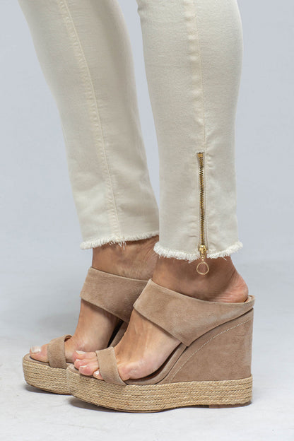 Mac Jeans MAC Rich Slim Chic In Antique White Ladies - Pants - Jeans