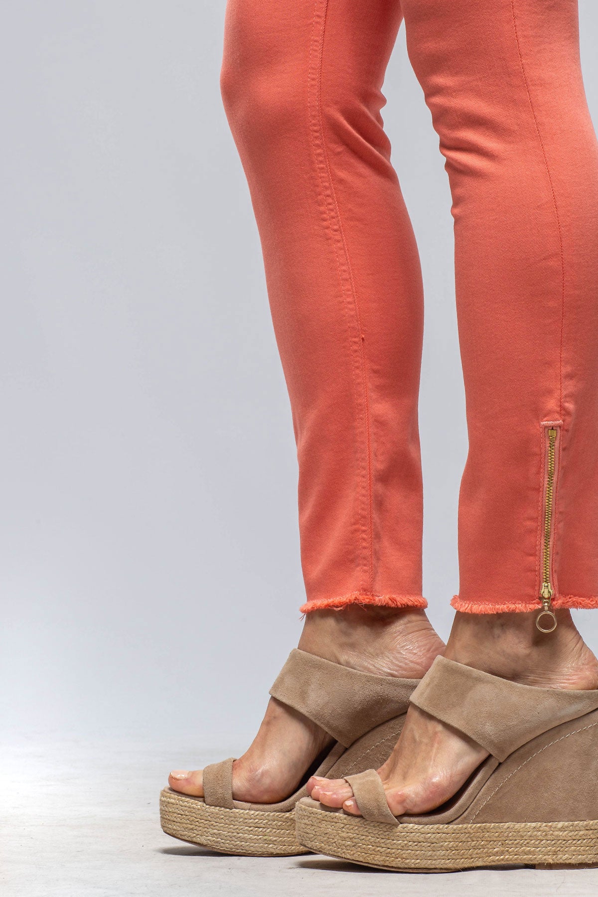 Mac Jeans MAC Rich Slim Chic In Papaya Orange Ladies - Pants - Jeans