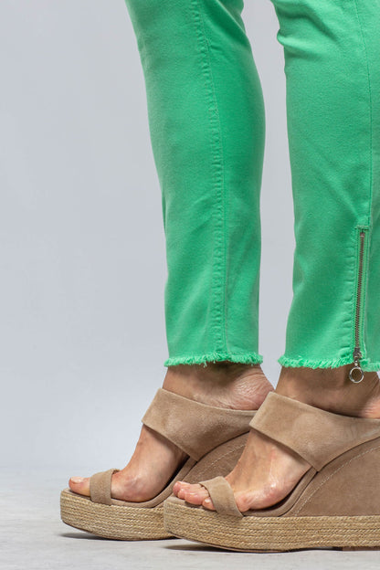 Mac Jeans MAC Rich Slim Chic in Spring Green Ladies - Pants - Jeans