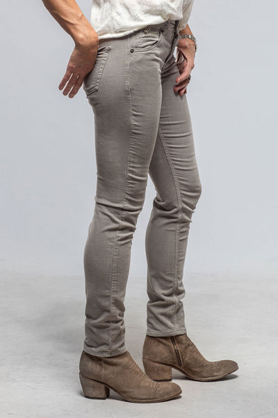 Mac Jeans MAC Slim Baby Soft Corduroy In Light Ash Grey Ladies - Pants - Jeans
