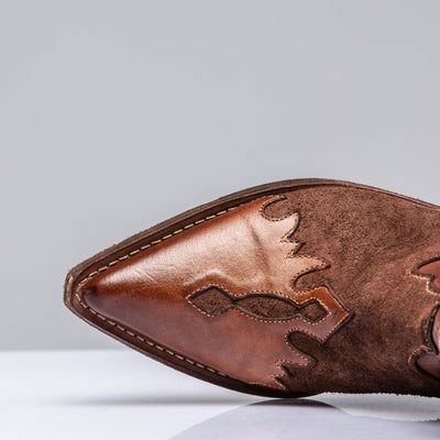 Coco Short Boot In Dusty Rose | Ladies - Cowboy Boots | Marco Delli