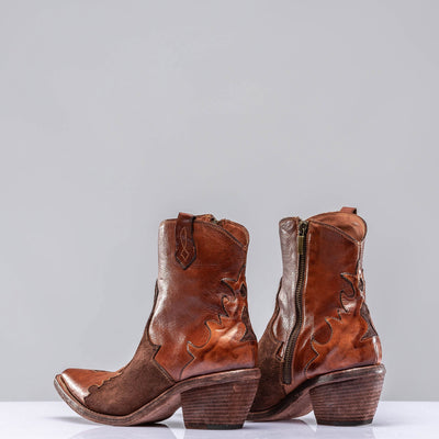 Coco Short Boot In Dusty Rose | Ladies - Cowboy Boots | Marco Delli