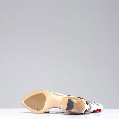 Marco Delli Love Boot In White Ladies - Cowboy Boots