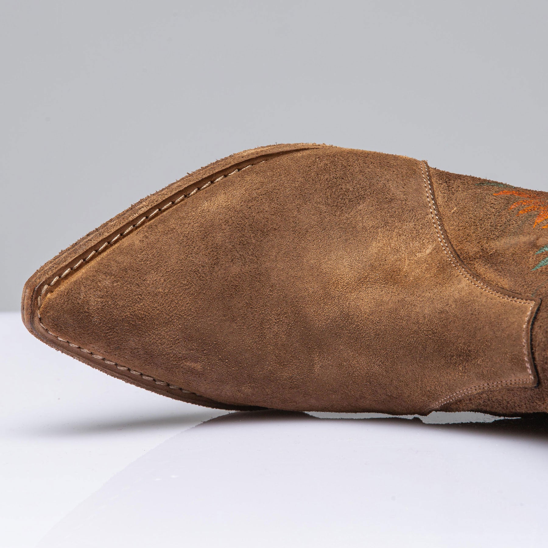 Marco Delli Manzanita Hand Painted & Embroidered Boot In Tobacco Ladies - Cowboy Boots