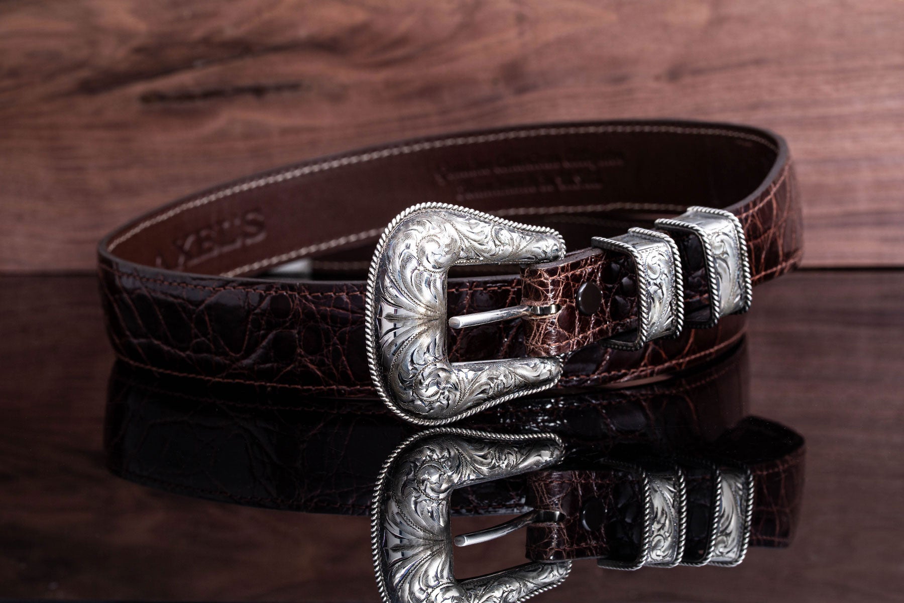 Jachens 1 Rope Edge Ranger Set | Belts And Buckles - Buckle Sets | Comstock Heritage