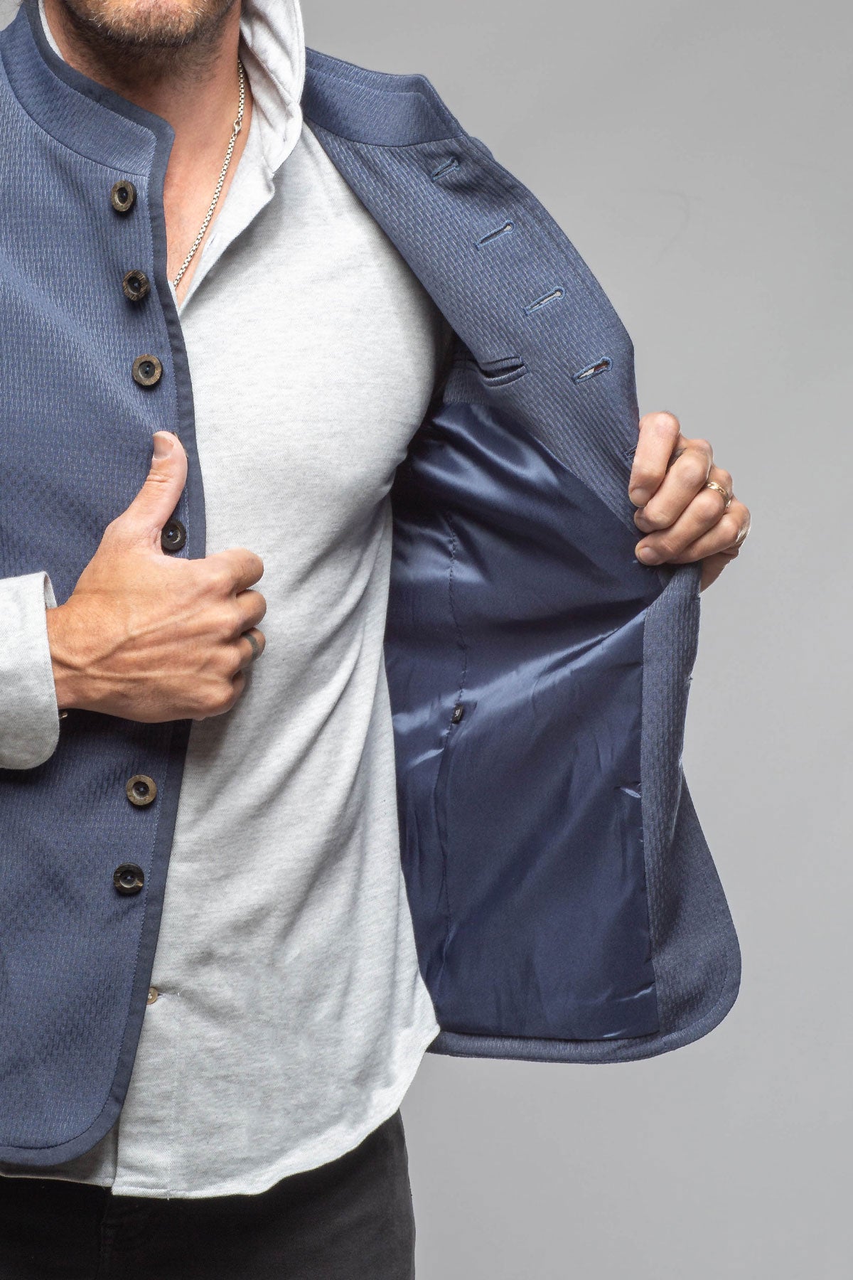 Mothwurf Fortaleza Jacket In Jeans Mens - Tailored - Jackets