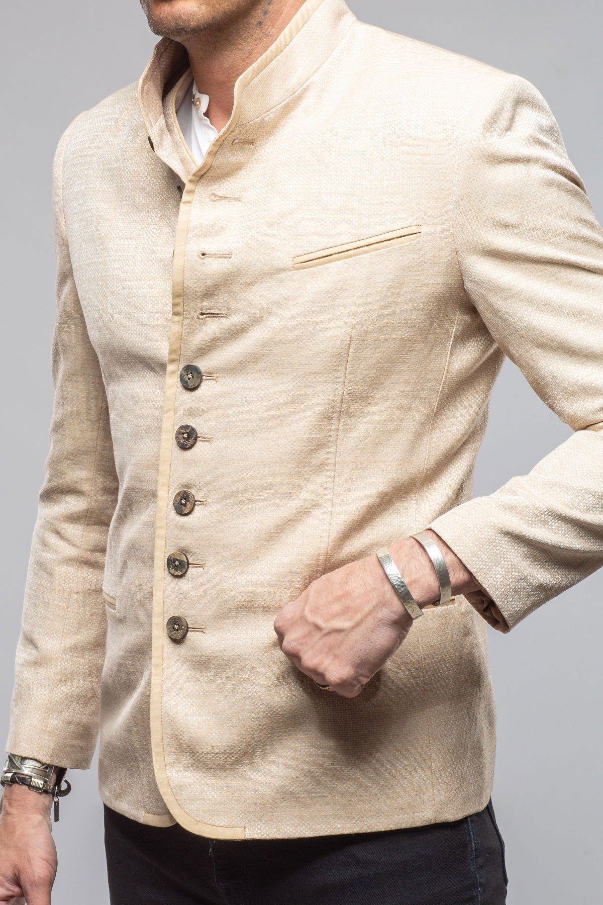 Mothwurf Hans Jacket In Hazelnut Mens - Tailored - Jackets