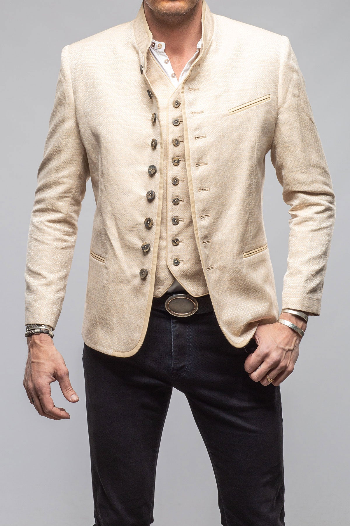 Mothwurf Hans Jacket In Hazelnut Mens - Tailored - Jackets