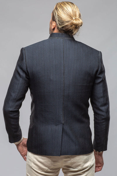 Mothwurf Hans Jacket In Marine Mens - Tailored - Jackets