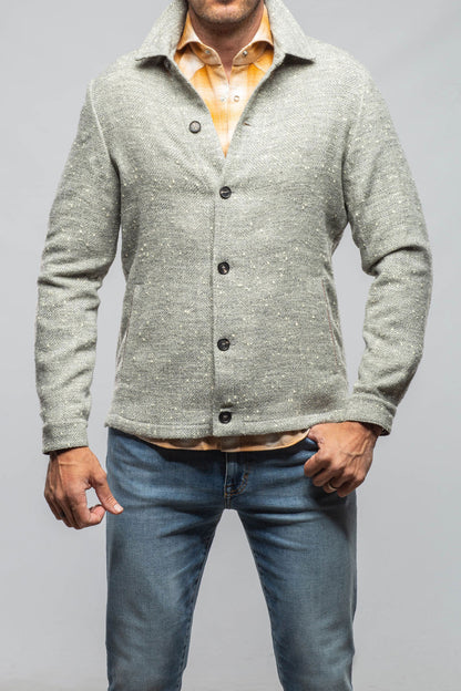 Bitterroot Donegal Overshirt In Grey