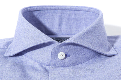 Hemme Cotton Cashmere Shirt in Dark Purple