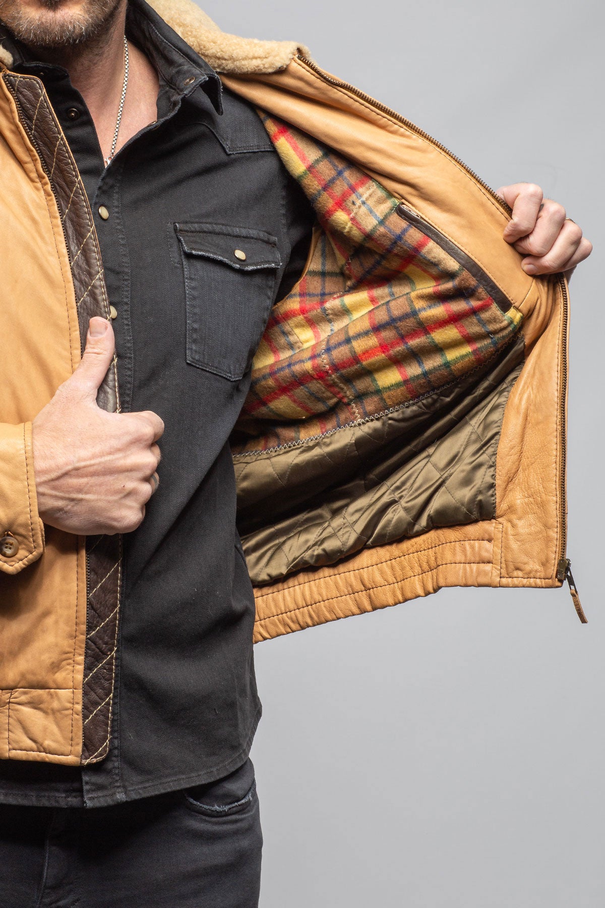 Kemp Vintage Leather Jacket