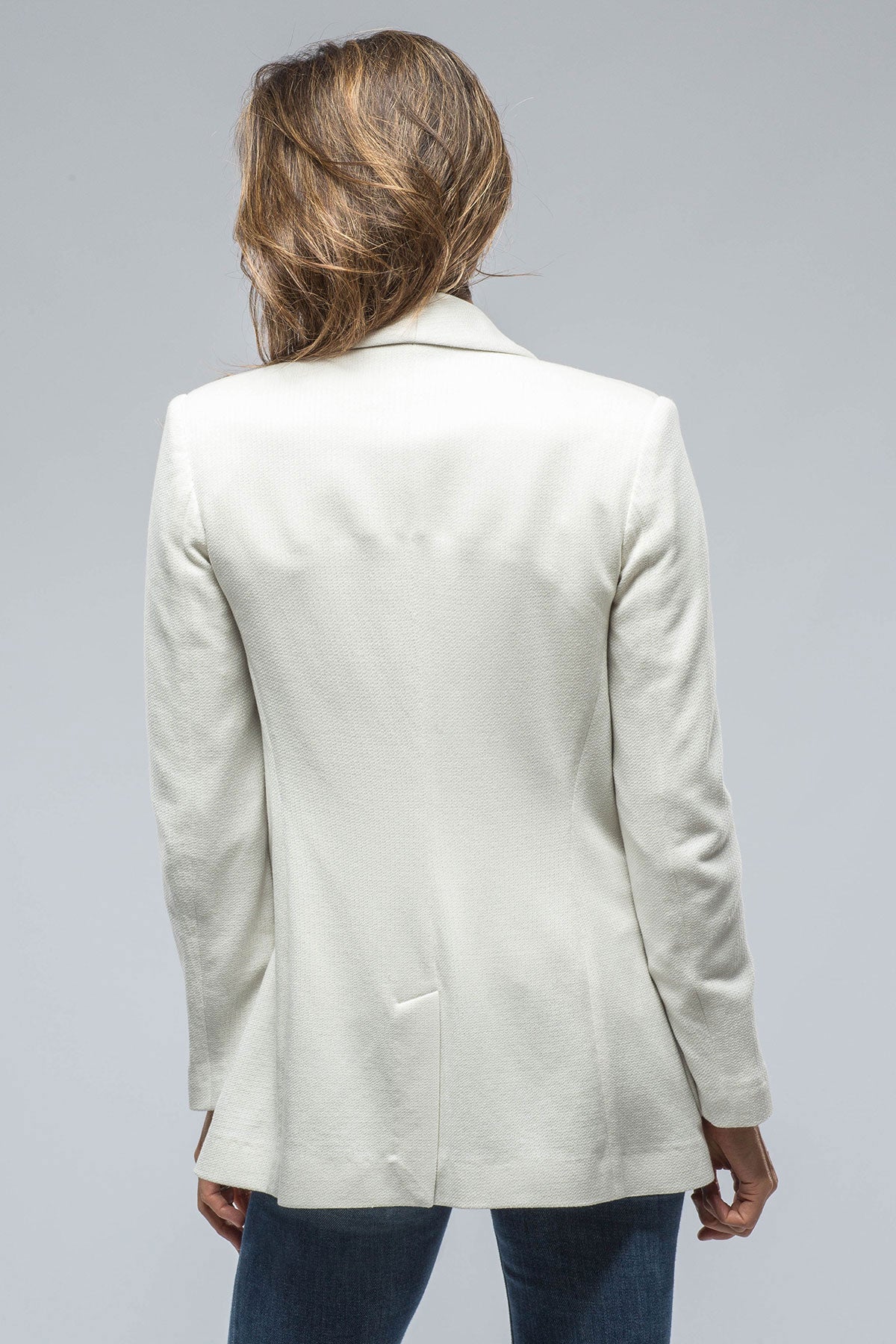 Odette Knit Blazer In Stone | Ladies - Tailored - Jackets | Nells Nelson