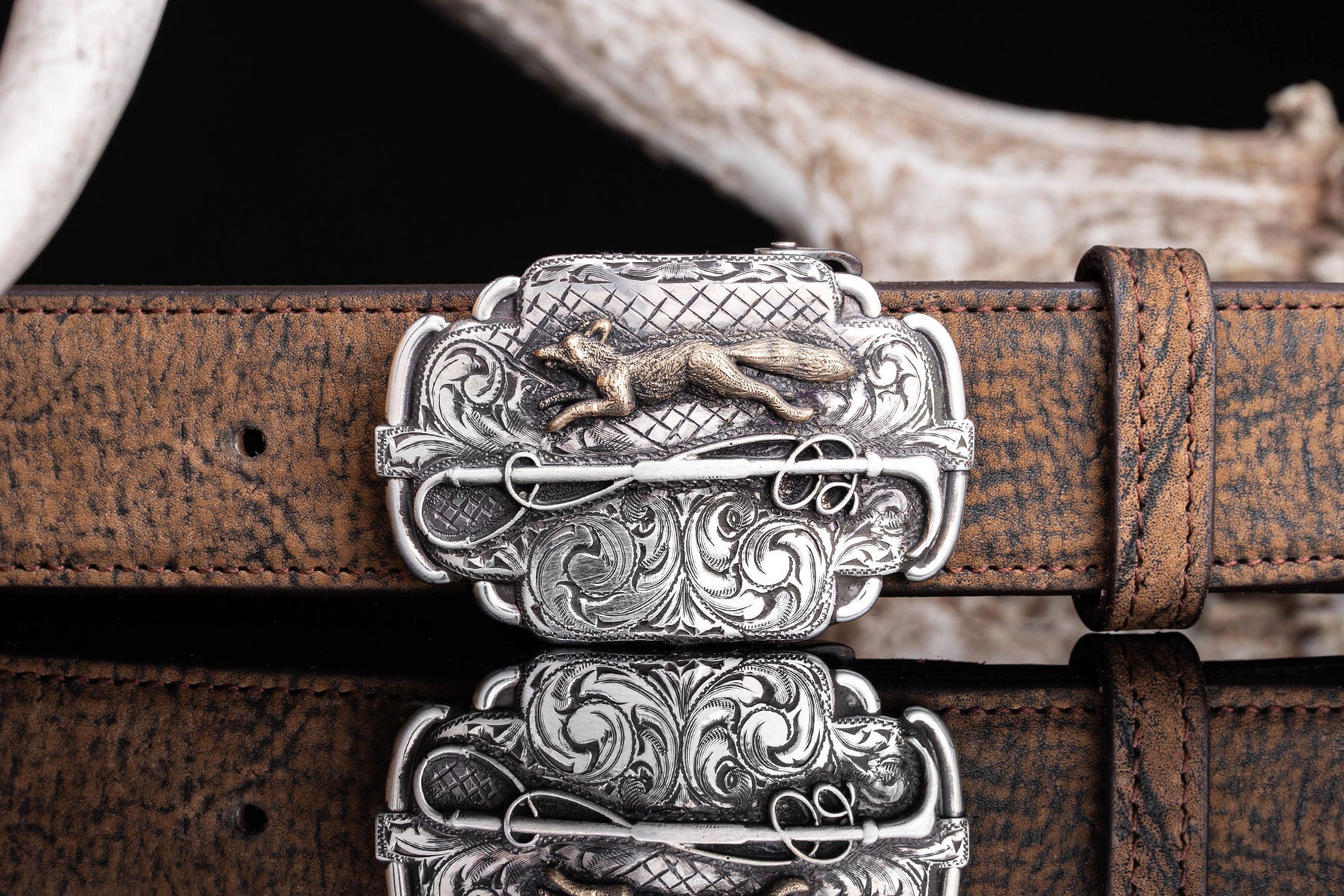 Pendleton Fox Whip Trophy Buckle | Belts And Buckles - Trophy | Comstock Heritage