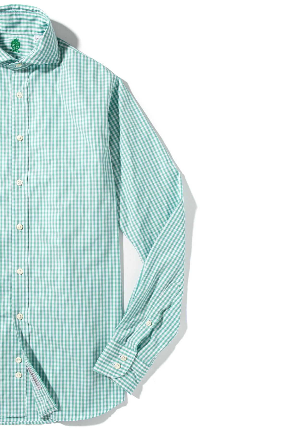 Triad Check Shirt in Green | Mens - Shirts - Dress | Axels-Is