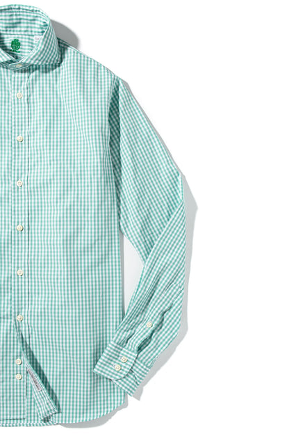 Triad Check Shirt in Green | Mens - Shirts - Dress | Axels-Is