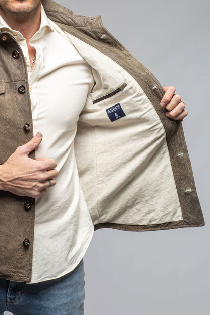 Odin Rugged Shirt Jacket In Southwest Beige