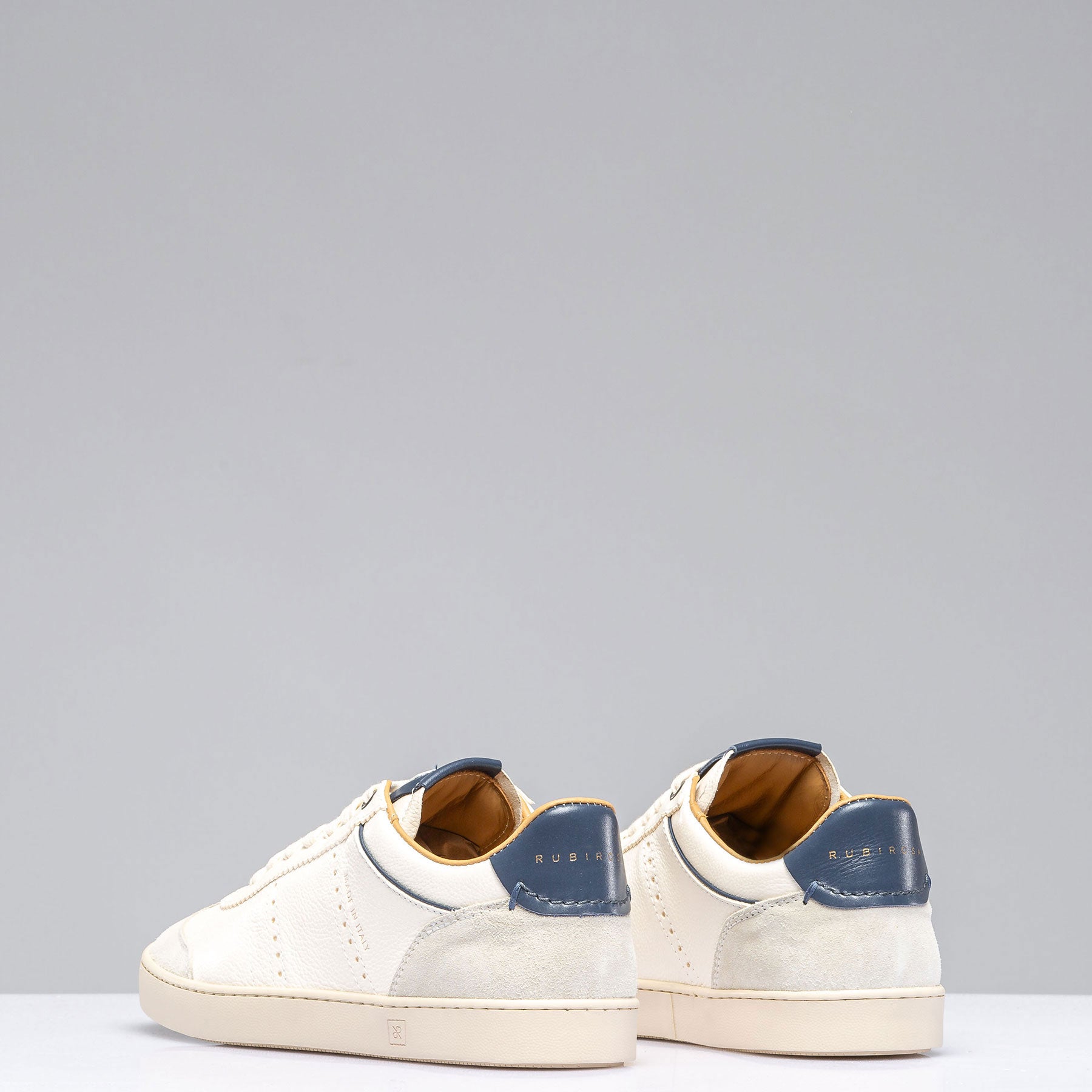 Dash Shoe In White/Blue | Mens - Shoes | Rubirosa