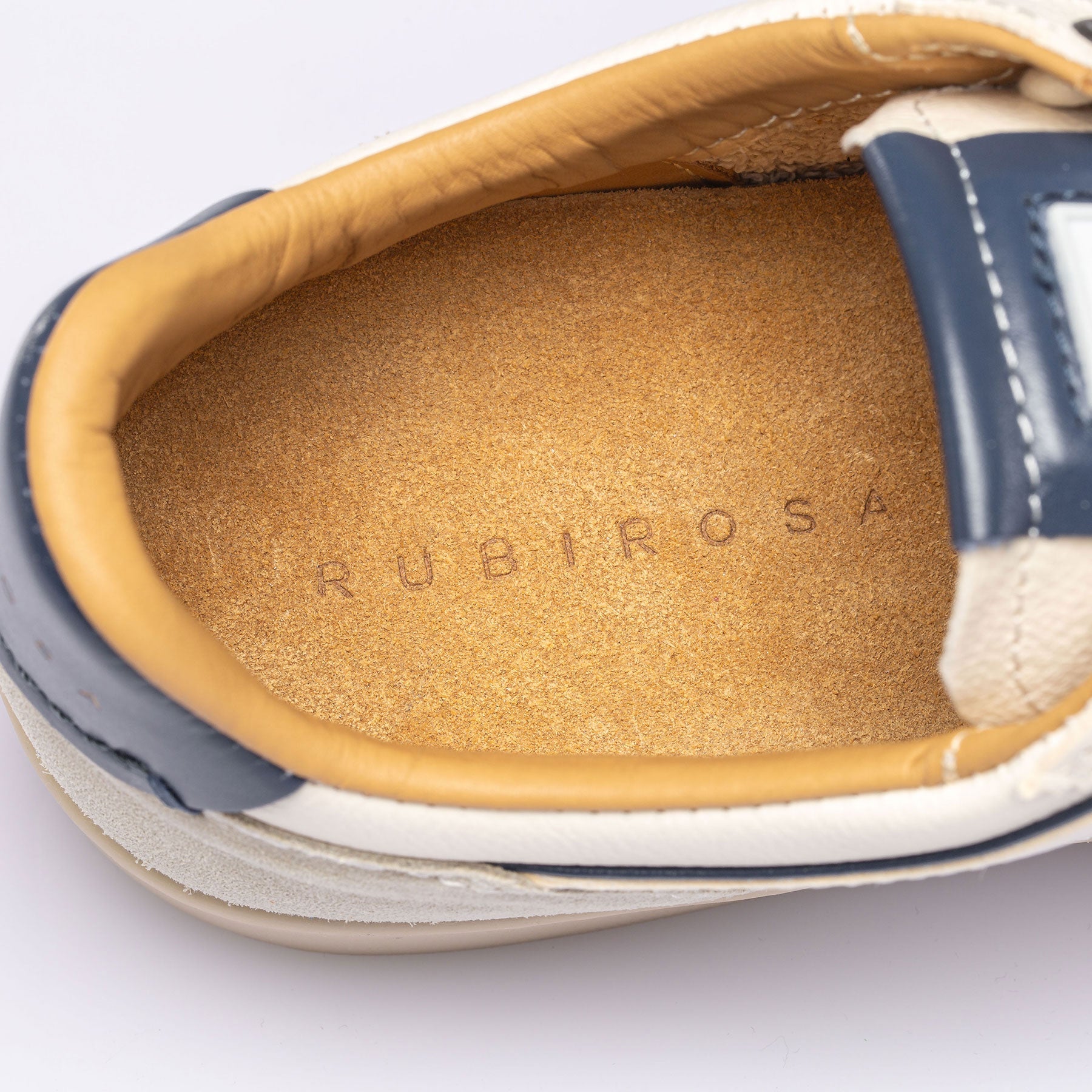 Dash Shoe In White/Blue | Mens - Shoes | Rubirosa